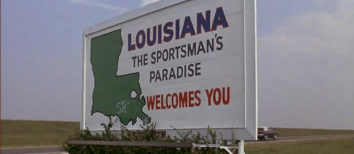 Louisiana Sportsman Paradise sign